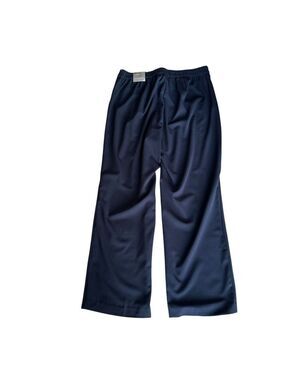 Catherines Refined Navy Blue Straight Leg Women’s Stretch Pants Size 0X 14/16W